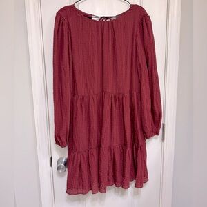 NWT Express tiered mini dress